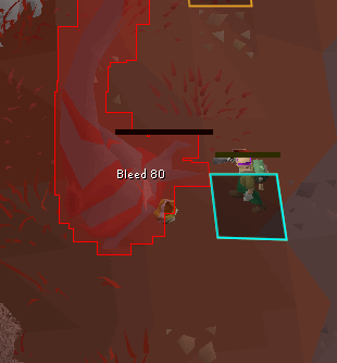 Visual bloodwood plugin showing Bloodwood tree needs to be tapped.