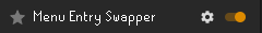 Menu Entry Swapper plugin.