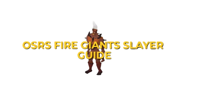 OSRS Fire Giant Slayer Task Guide: Cannon Locations