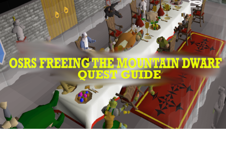 OSRS Free Mountain Dwarf Quest Guide: Obtain Rock cake