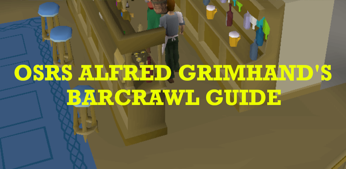 Alfred Grimhand's Barcrawl guide: Quickest way to Bars