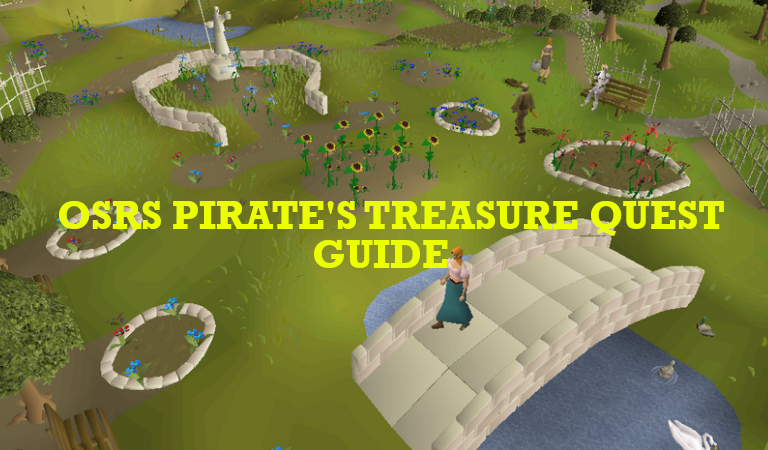 OSRS Pirate's Treasure Quest Guide: Easy Treasure hunt