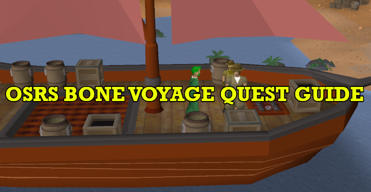 OSRS Bone Voyage Quest Guide: Unlock Fossil Island