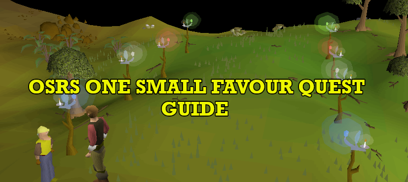 OSRS One Small Favour Quest Guide