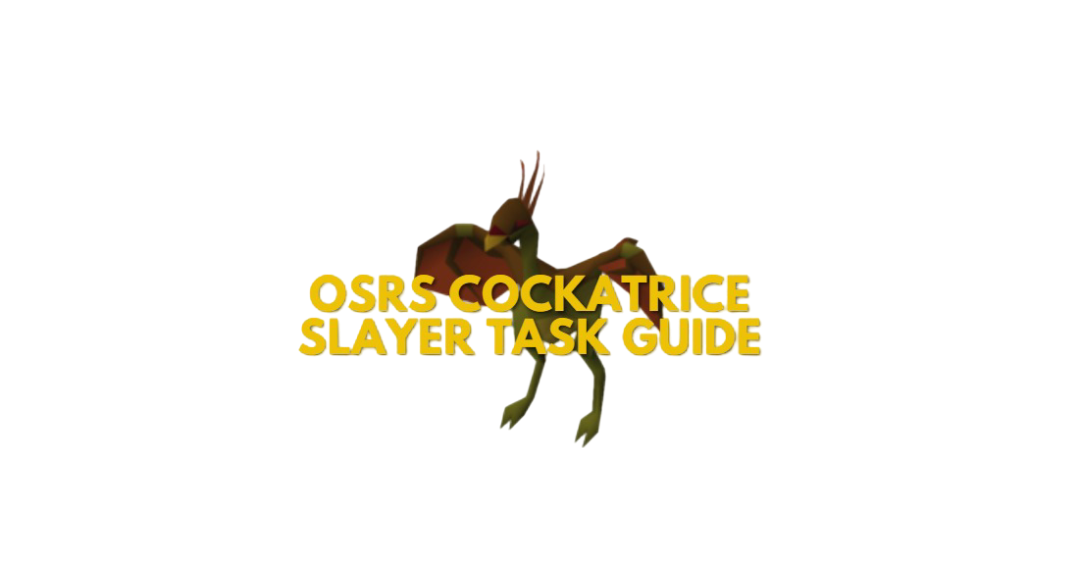 OSRS Cockatrice Slayer Task Guide: Cannon & Safespots
