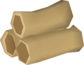 Gathering Teak Logs
