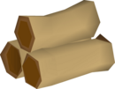 Gathering Mahogany Logs