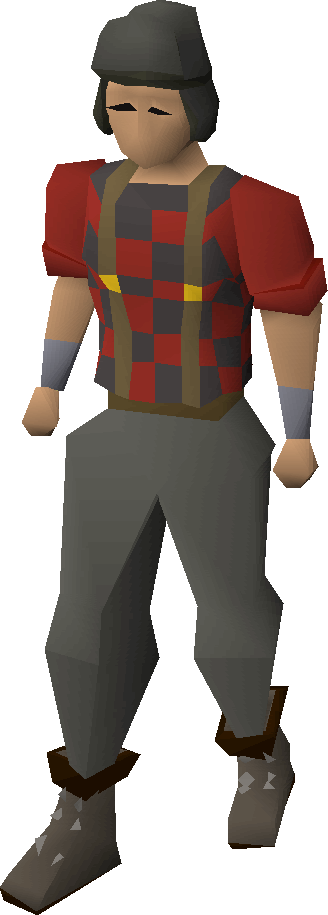 Full Lumberjack Outfit - Via Forestry (need logs banked)