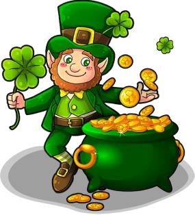 man with a bucket of coins