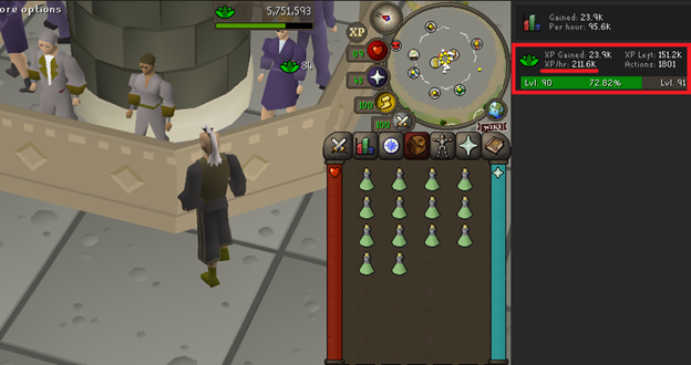 combat potions xp rate.webp combat potions xp per hour