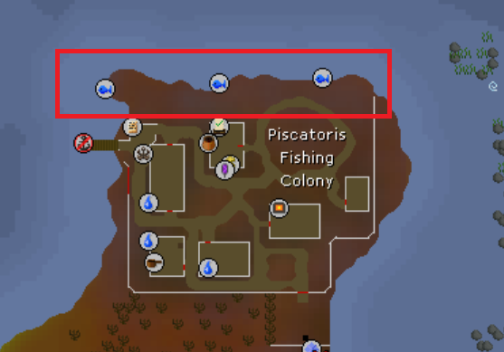 monkfish location in piscarillius fishing colony