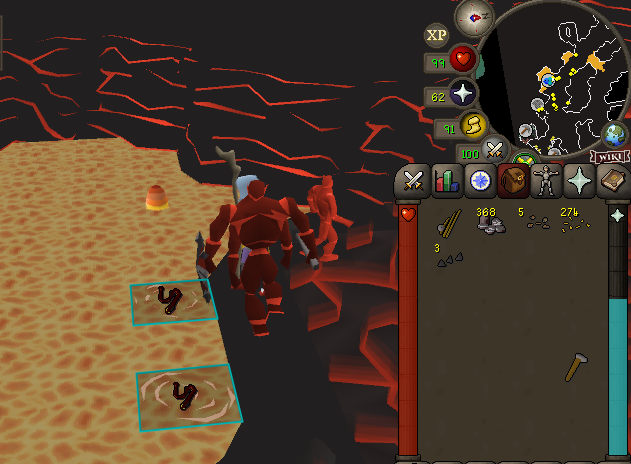 Infernal Eels to tokkul