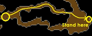 15 mm2 tunnel map.webp map image showing the mm2 chinning spot in osrs