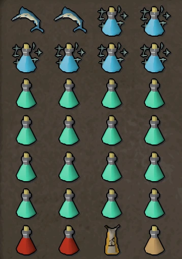 Jellies invent.webp an image showing a standard inventory for chinning jellies in the catacombs in osrs