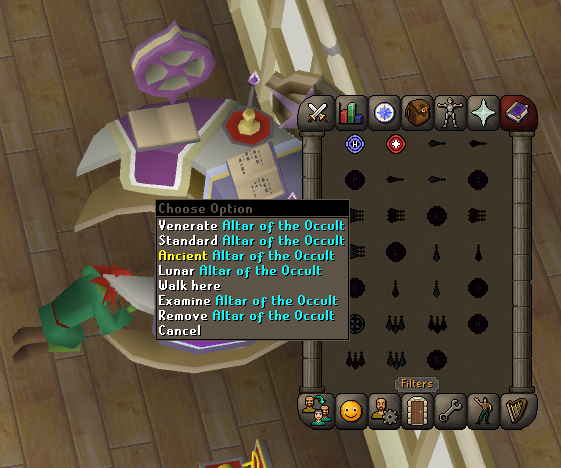 desert treasure spellbook on a void pure