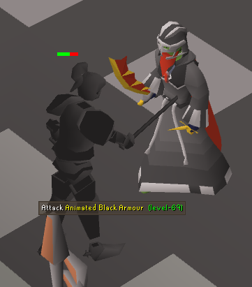 getting rune defender at warriors guild