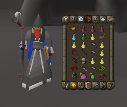 deep wild void pure account gear and inventory