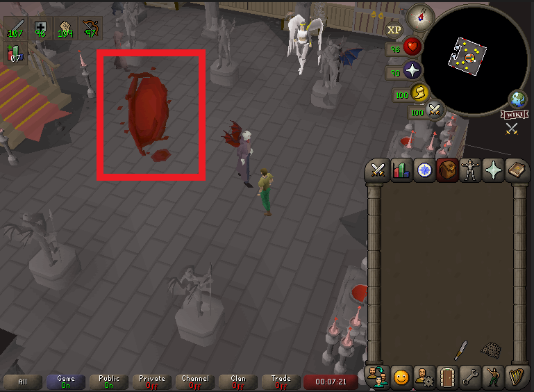 drakens castle.webp drakens castle blood teleport highlighted