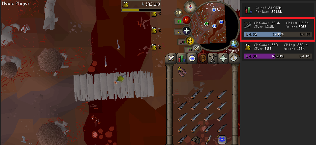 leechfin fishing xp per hour with cutting.webp leechfin fishing xp per hour with cutting