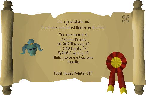 Death_on_the_Isle_reward_scroll.webp death on the isle quest completion