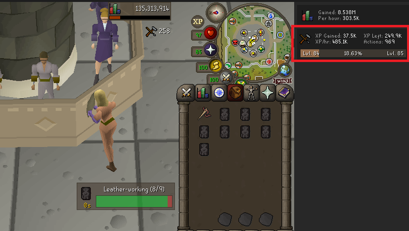 black dhide bodies xp per hour.webp black dhide bodies xp per hour