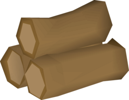Gathering Oak Logs