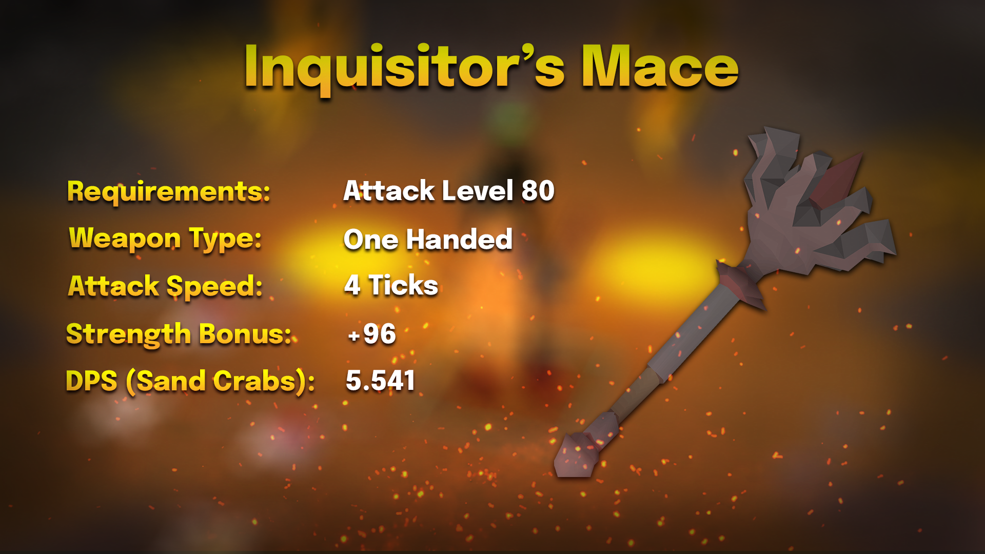 inquisitors mace stats