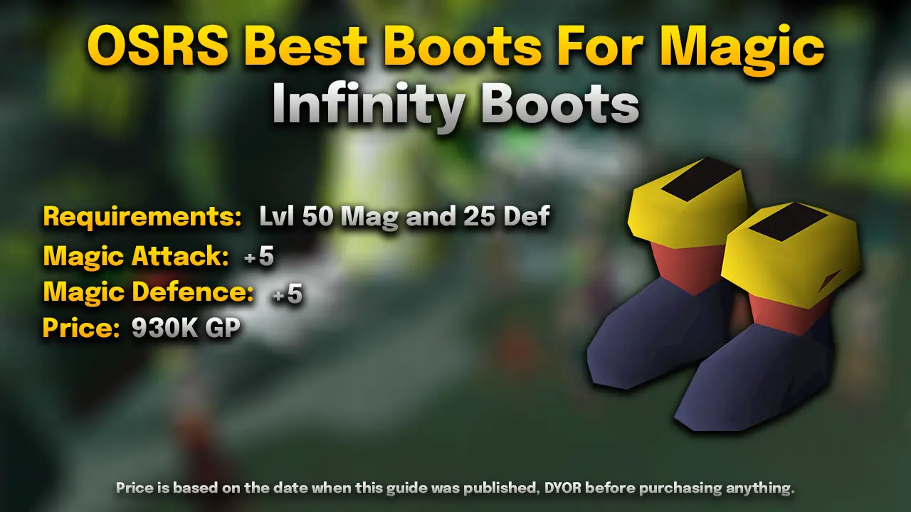 infinity boots for magic