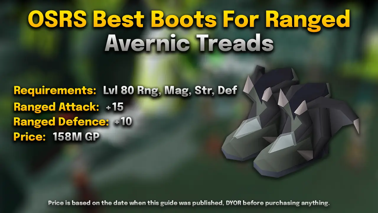 avernic treads for ranged