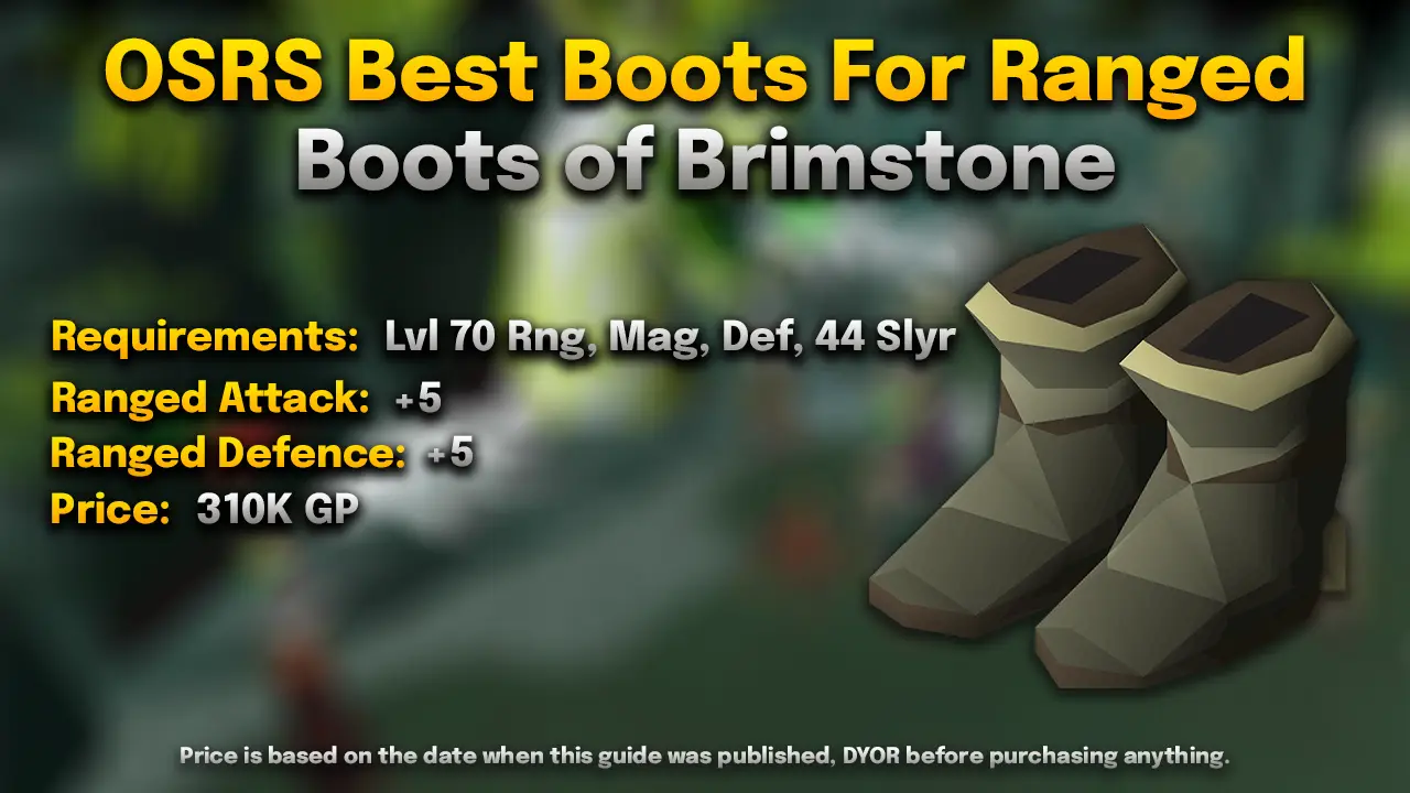 osrs brimstone boots for ranged
