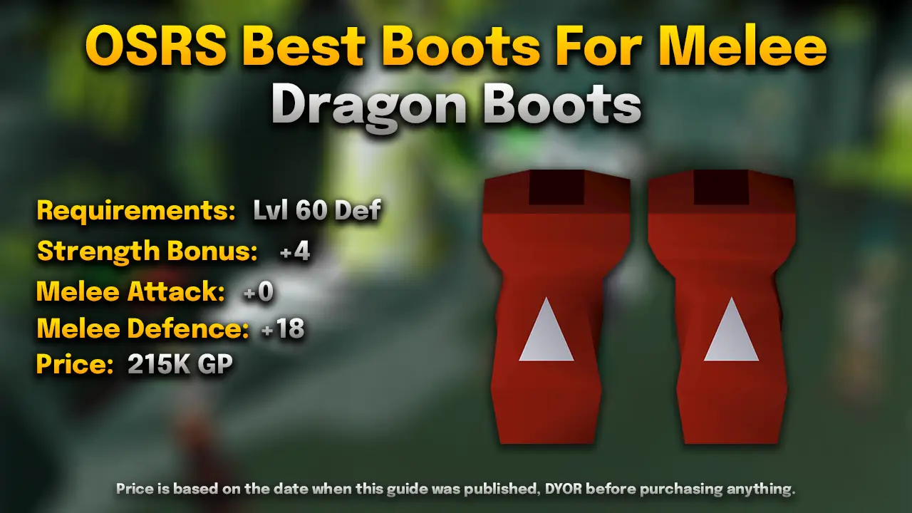 osrs dragon boots for melee