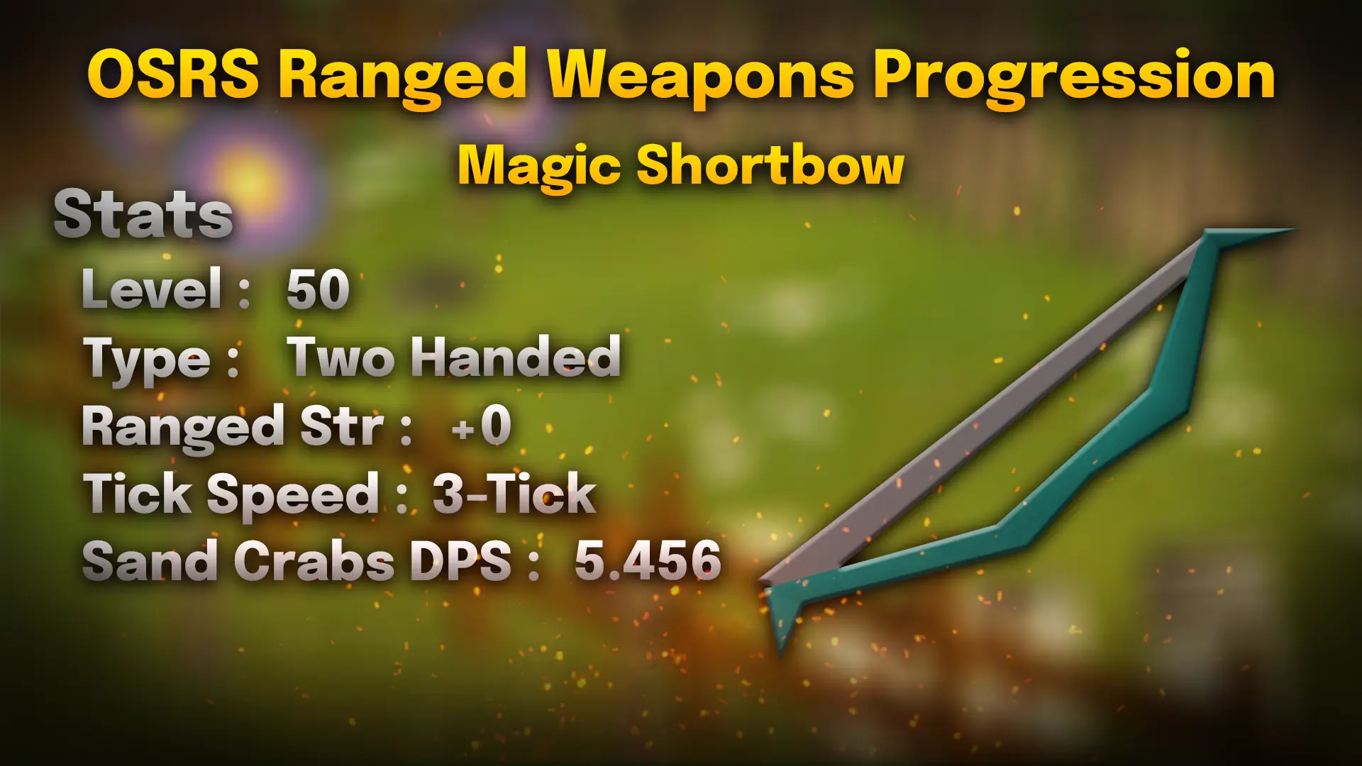 magic shortbow.webp osrs magic shortbow stats