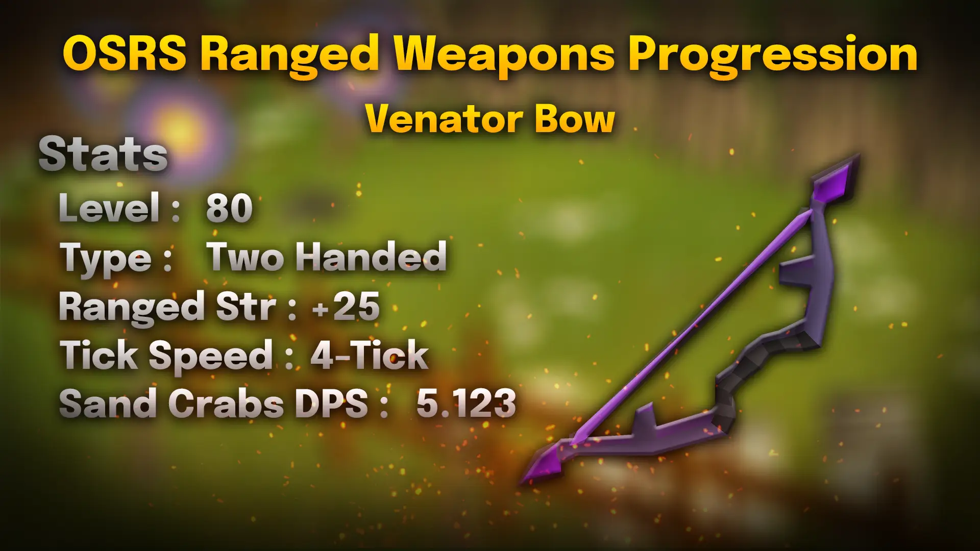 venator bow.webp osrs venator bow stats