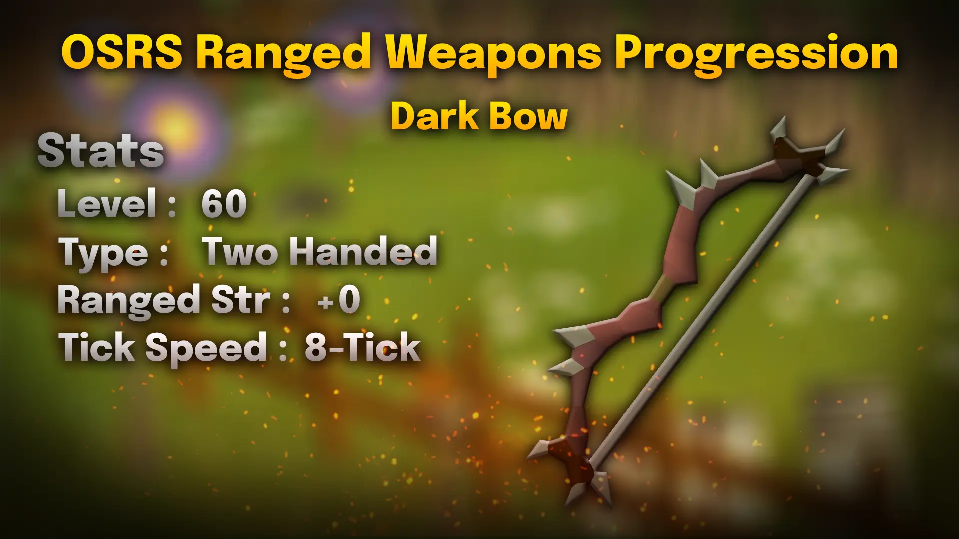 dark bow.webp osrs dark bow stats