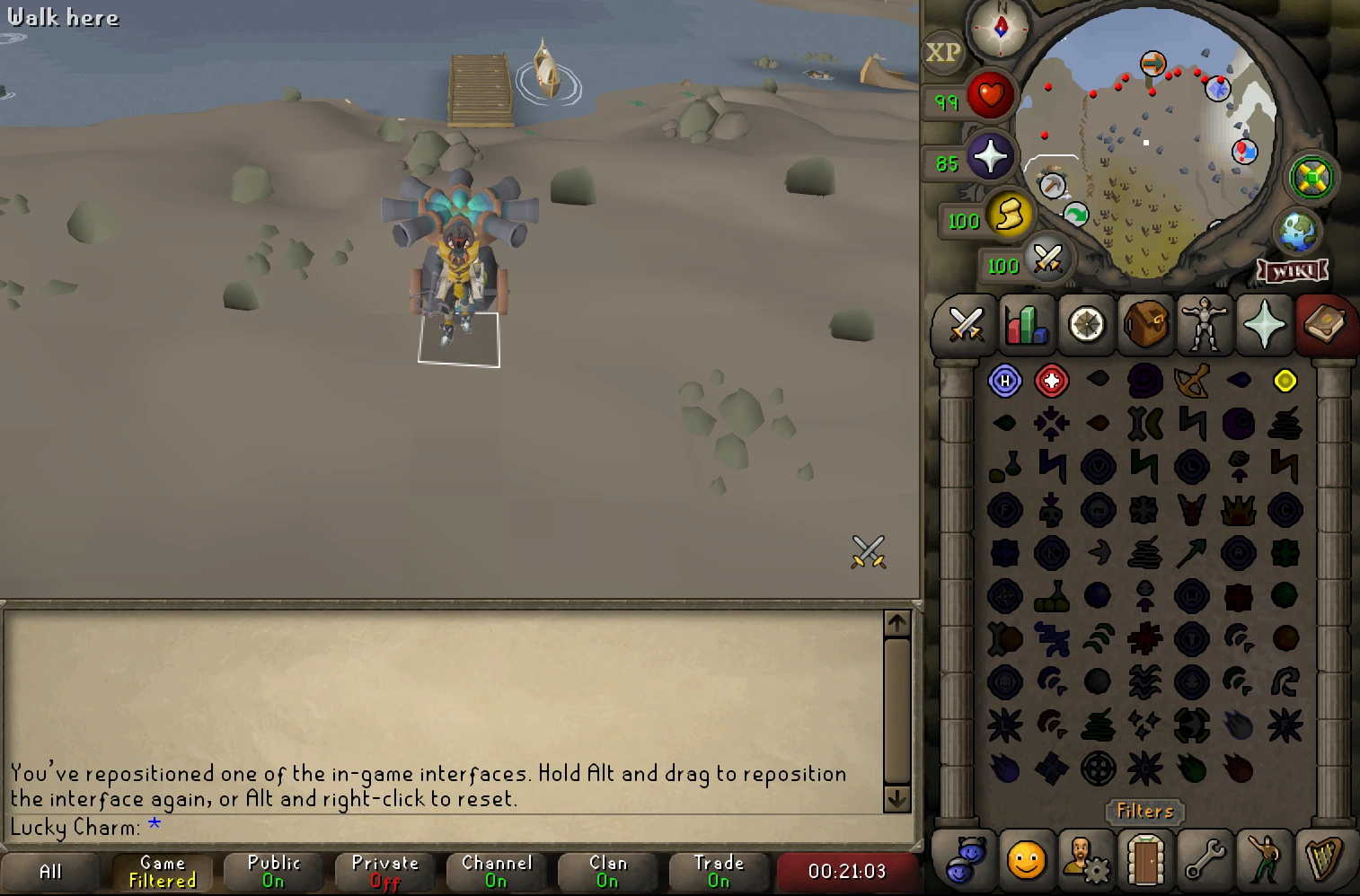 An imagine showing rock crabs cannon spot