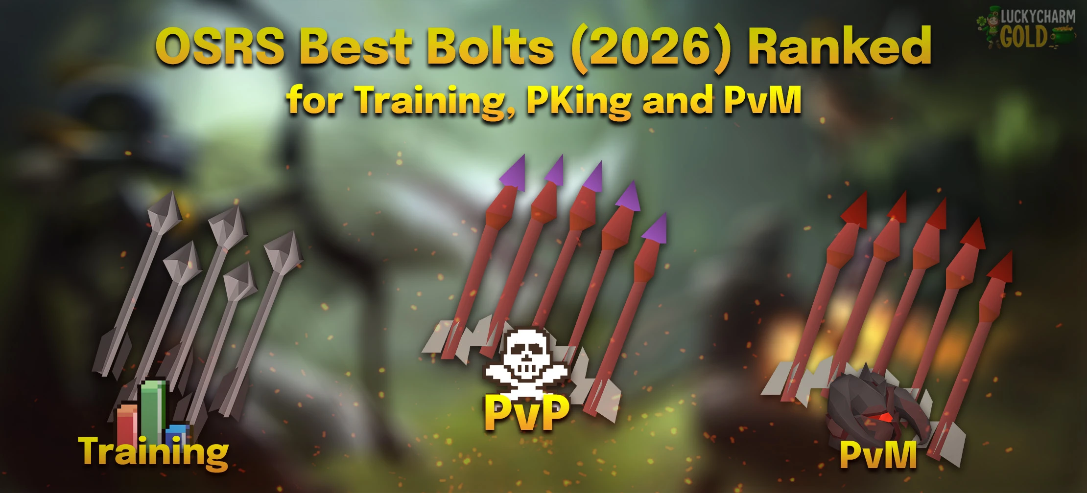 OSRS Best Bolts (2026) - Training, PKing and PvM Ranked