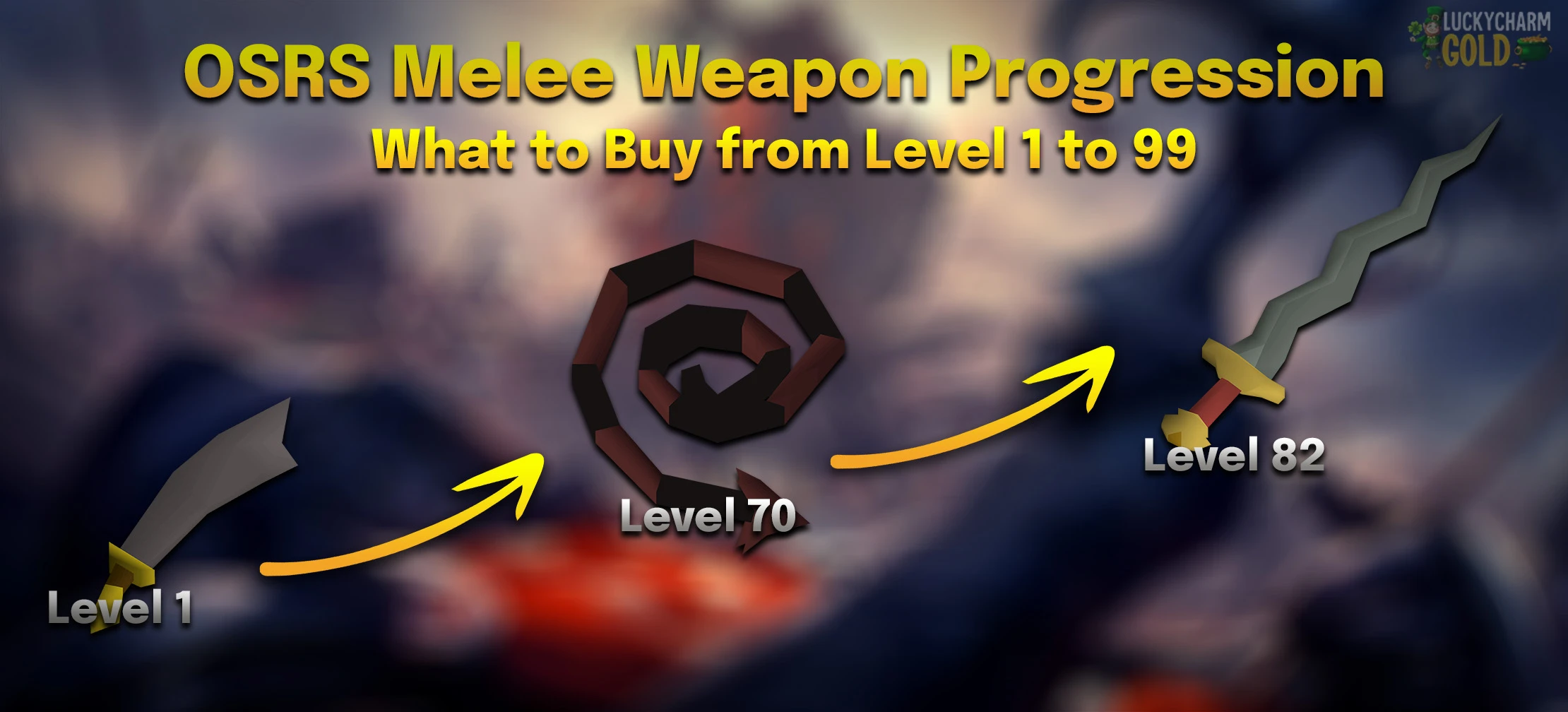 OSRS Melee Weapon Progression: What to Buy from Level 1 to 99