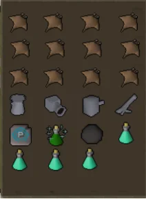 melee inventory setup for Elves