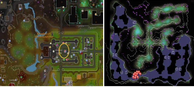 catacombs of kourend for Ankou