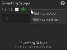 inventory setups