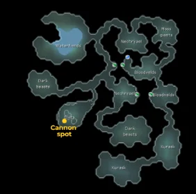 iorwerth dungeon cannon spo