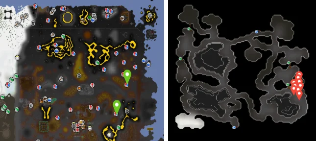 wilderness slayer cave for Hellhounds