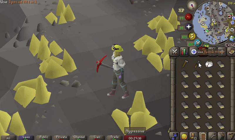 making sunfire cores from sunstone by chisel
